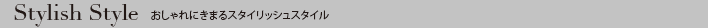 Stylish Style おしゃれにきまるスタイリッシュスタイル